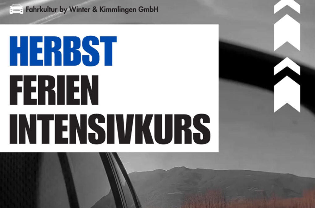 Ferienkurs in den Herbstferien 2026